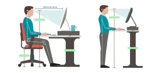 Standing Office Relieves Piriformis Syndrome Pain