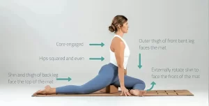 Pigeon Pose Glute Stretches for Lower Back Pain