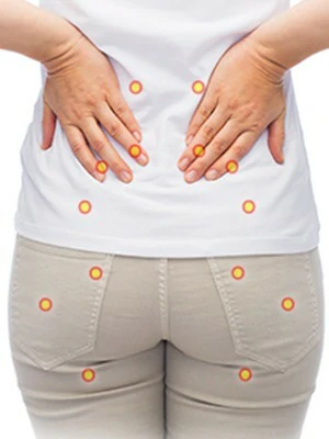 14 pressure point rear of body for lower back and sciatica