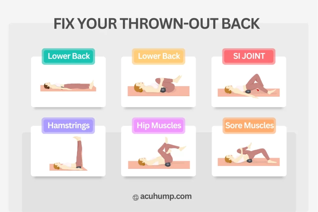 fix your thrown-out back with the AcuHump stretching routine